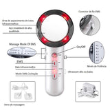 MASSAGEADOR INFRAVERMELHO 3 EM 1 - ACABE COM A GORDURA LOCALIZADA SEM LIPO